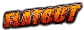 FlatOut title screen for Wii